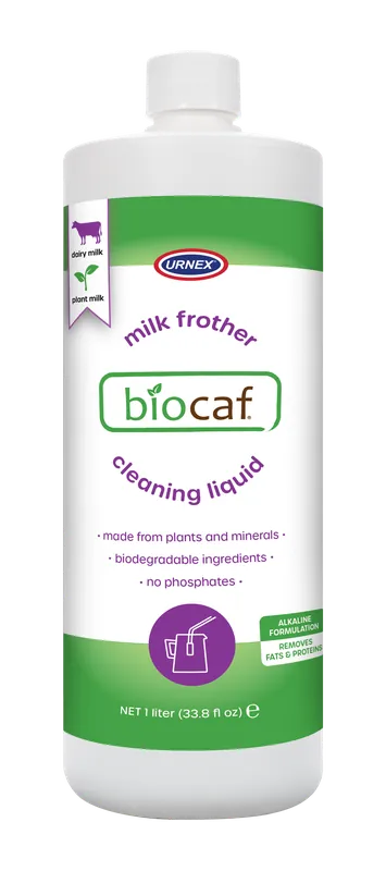 Urnex Biocaf Milk Frother Cleaning Liquid