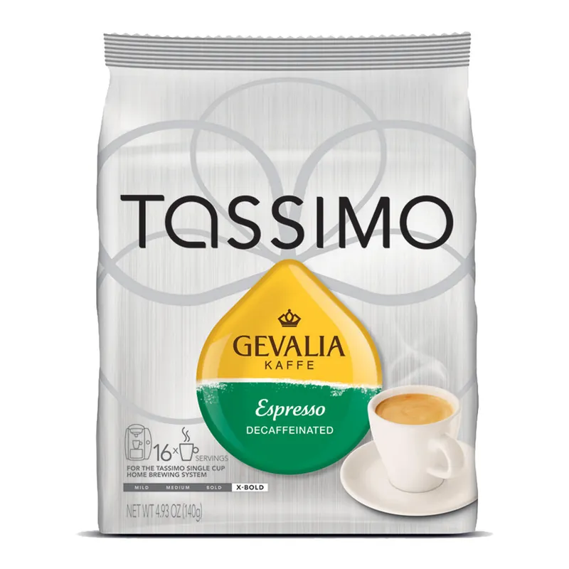 Gevalia Decaffeinated Espresso T-Discs