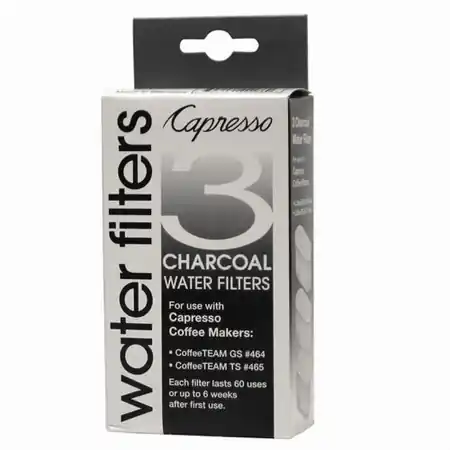 Capresso Charcoal Water Filters for CoffeeTEAM GS & TS