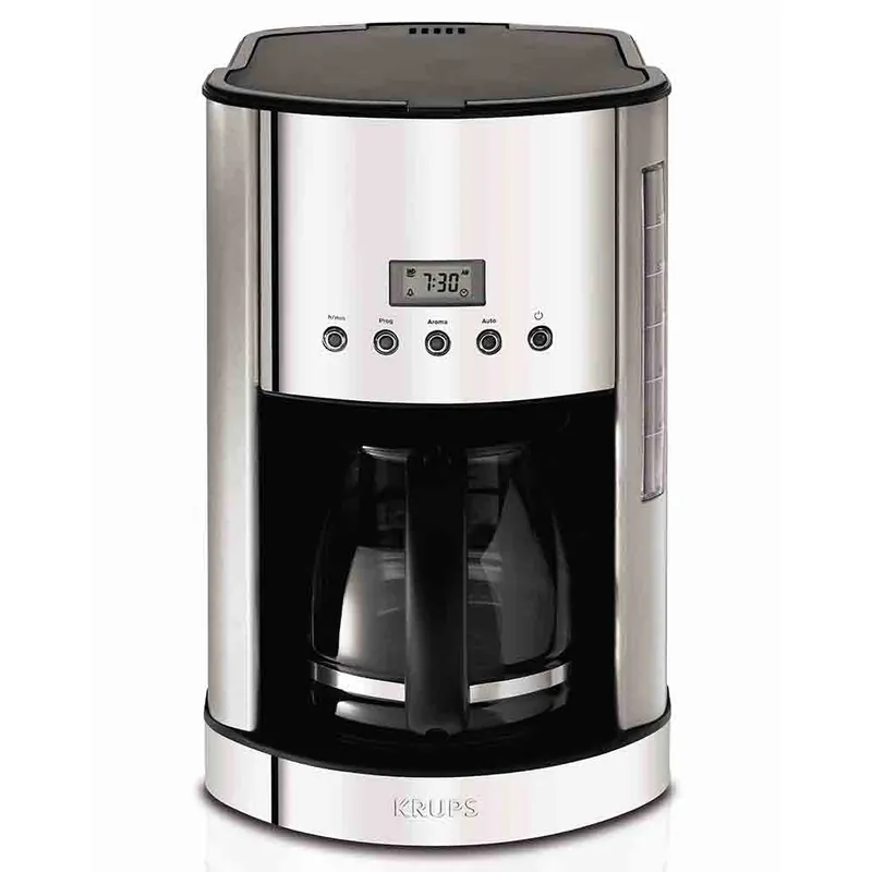 Krups KM730D50 Breakfast Set 12-cup Glass Carafe Coffee Maker