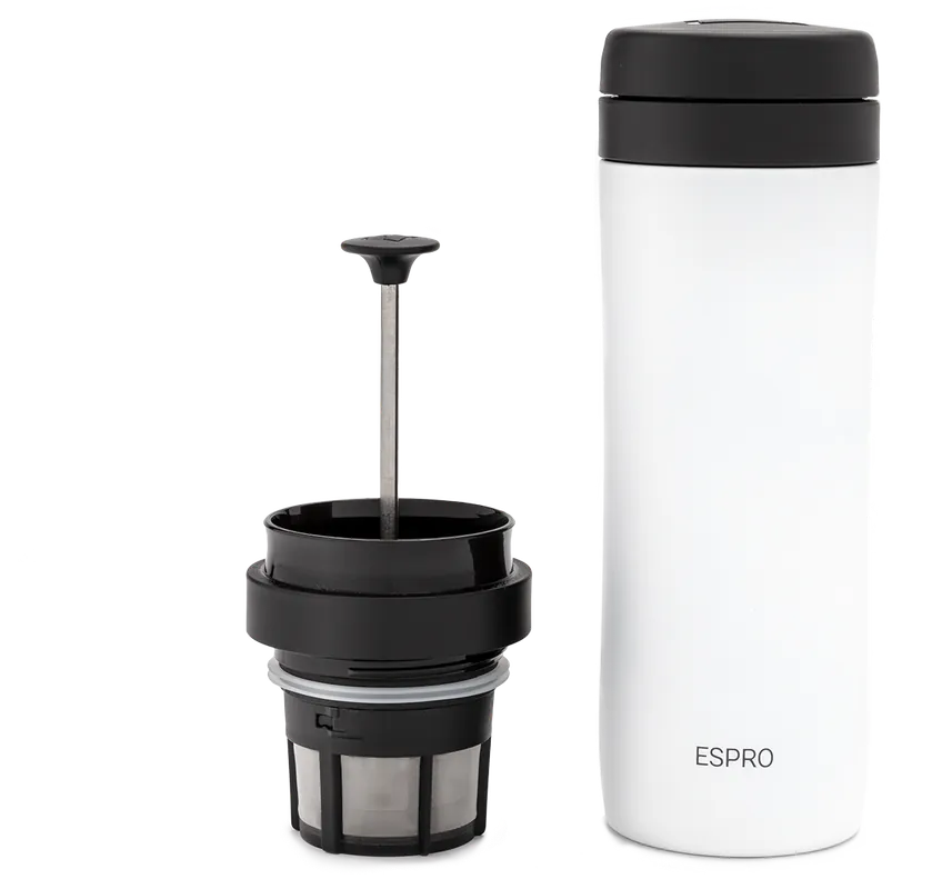 Espro P1 Travel Press for Coffee - White