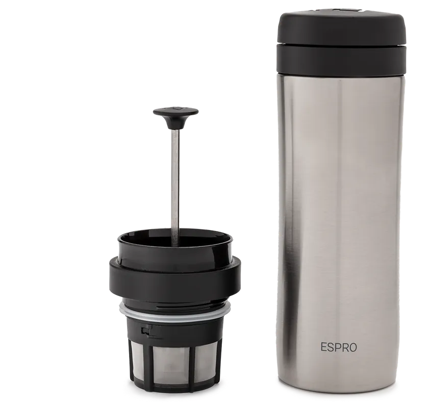 Espro P1 Travel Press for Coffee - Stainless Steel
