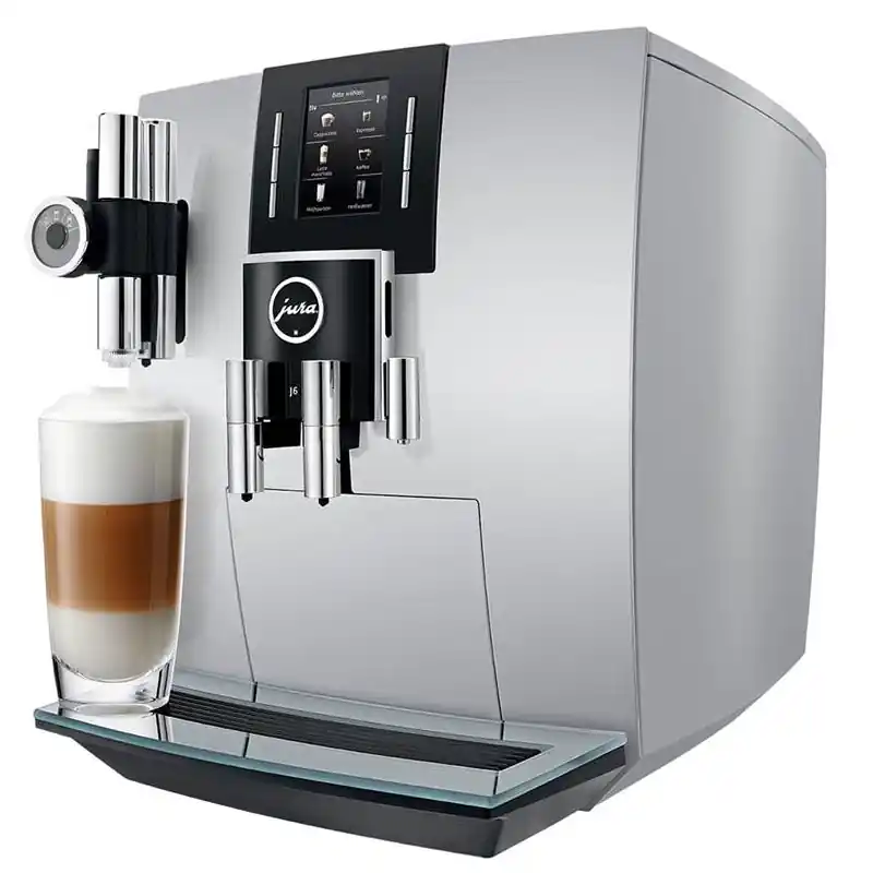 JURA J6 Espresso Machine - Brilliant Silver
