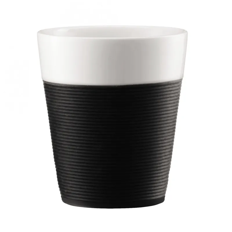 Bodum Bistro 10oz Mug With Black Silicone Sleeve