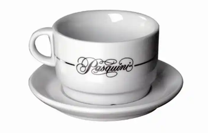 DISCONTINUED - Pasquini Logo Cups and Saucers