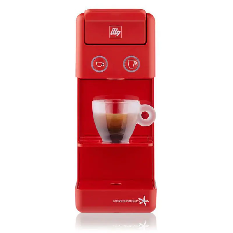 illy Y3.2 iperEspresso Espresso & Coffee Machine in Red
