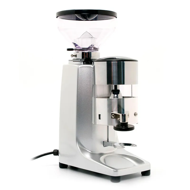 Quamar M80 Dosing Espresso Grinder in Silver