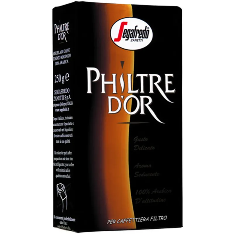 Segafredo Zanetti Philtre D‘Or 100% Arabica Ground