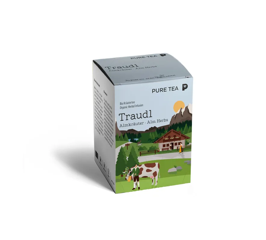 Althaus Pure Tea Traudl Alm Herbs Organic Herbal Tea