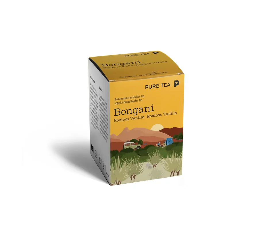 Althaus Pure Tea Bongani Rooibos Vanilla Organic Flavored Rooibos Tea