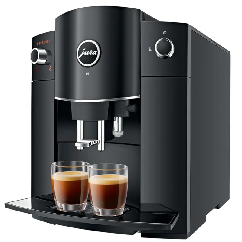 JURA D6 Espresso Machine - Piano Black