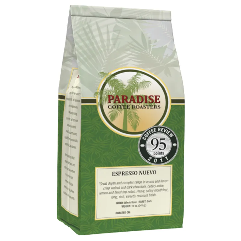 Paradise Coffee Roasters Espresso Nuevo