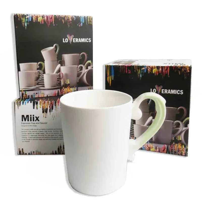 Loveramics Miix Designer Coffee Mug in Apple Green