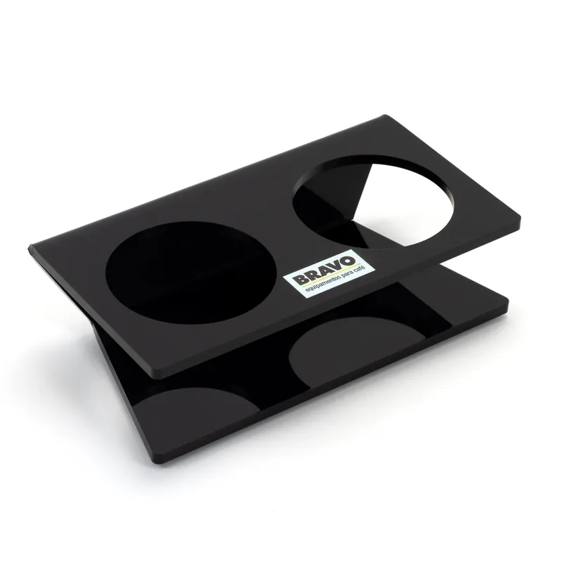 Bravo Acrylic Tamper and Distributor Stand