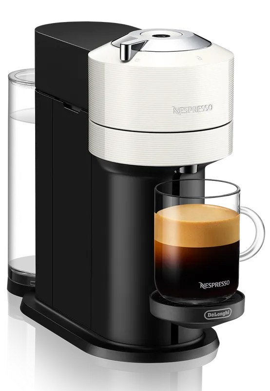 Nespresso Vertuo Next Espresso Machine by DeLonghi - White