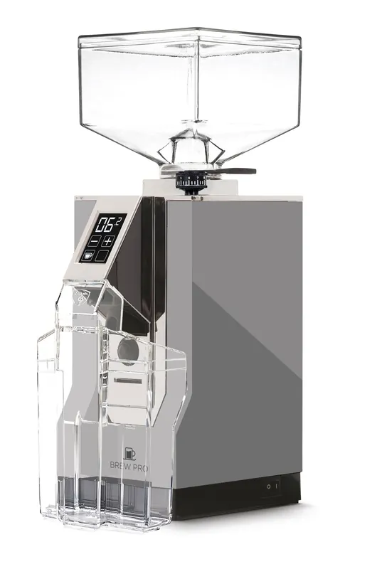 Refurbished Eureka Mignon Brew Pro Coffee Grinder in Grey