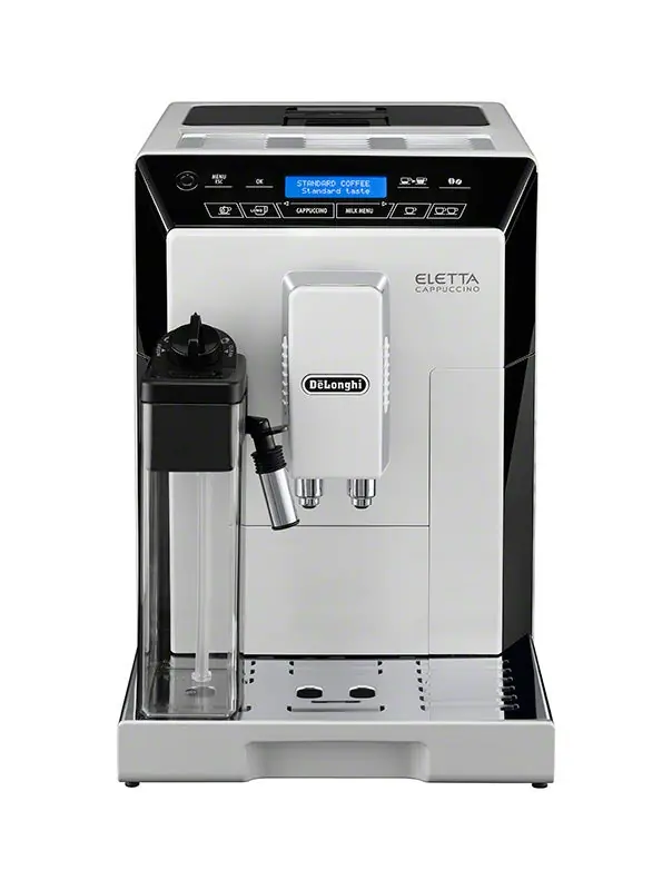 Refurbished DeLonghi Eletta Cappuccino in White ECAM44660W