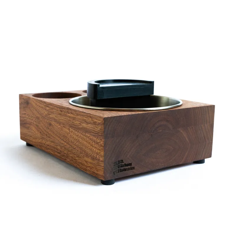 Saint Anthony Industries The Bloc Espresso Knock Box + Tamp Station