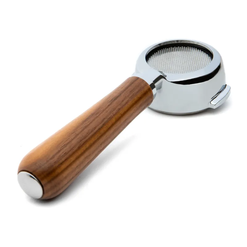Quick Mill Walnut Handle Bottomless Portafilter