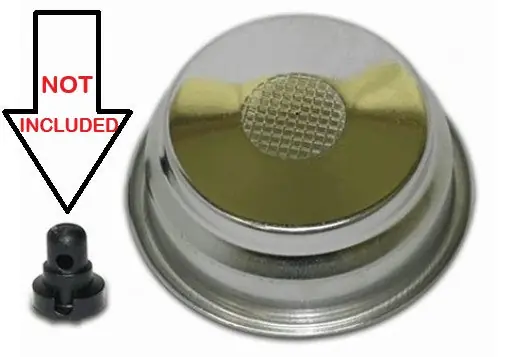 Gaggia Perfect Crema Double Shot Pressurized Filter Basket - Basket Only GA-11007038