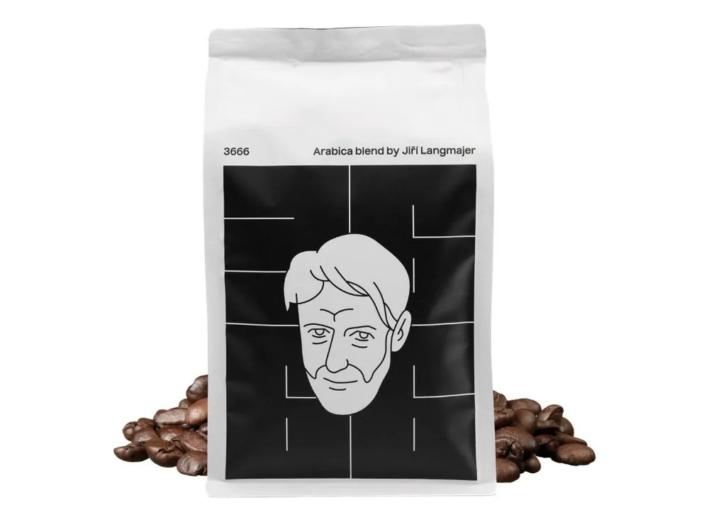 3666 Arabica blend by Jiří Langmajer coffee beans 500 g