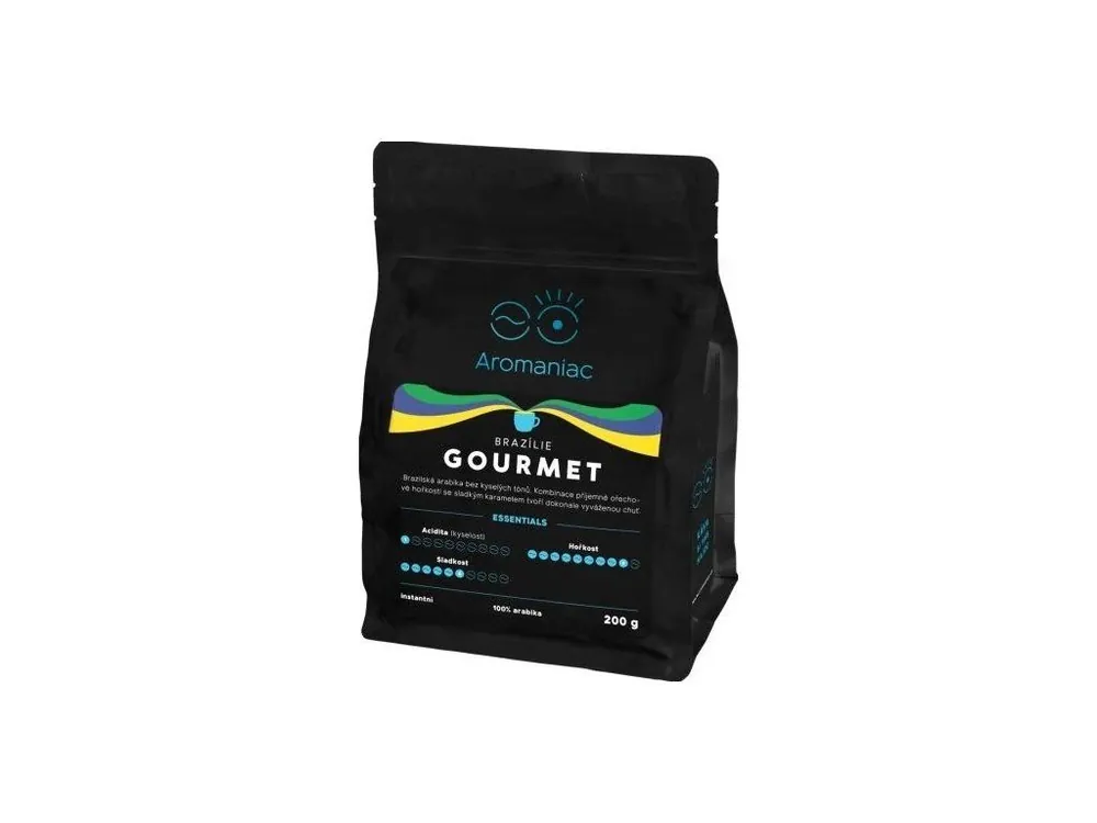 Aromaniac Freshly roasted Coffee Brazil Gourmet instant 200 g