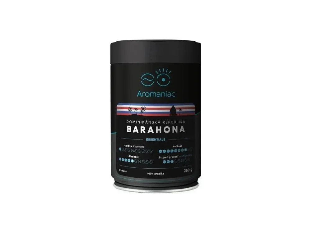 Aromaniac Freshly roasted Coffee Dominican Republic Barahona ground Can 250 g