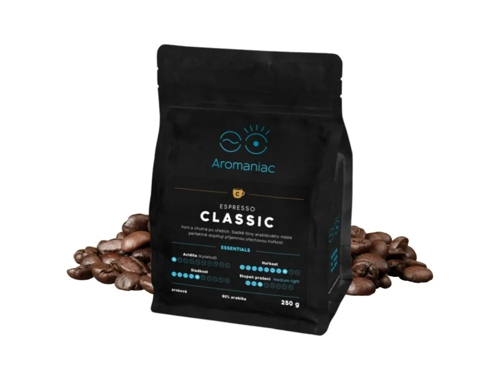 Aromaniac Freshly roasted Coffee Espresso Classic beans 250 g