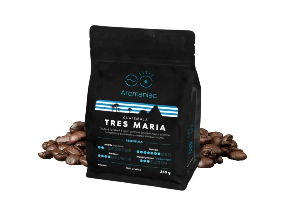 Aromaniac Freshly roasted Coffee Guatemala Tres Maria beans 250g