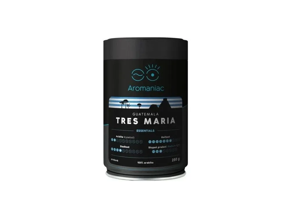 Aromaniac Freshly roasted Coffee Guatemala Tres Maria beans Can 250g