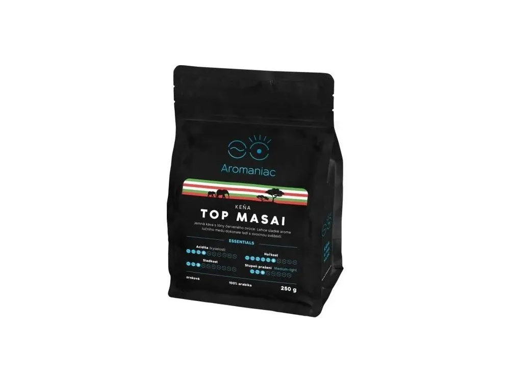 Aromaniac Freshly roasted Coffee Kenya Top Masai ground 250g