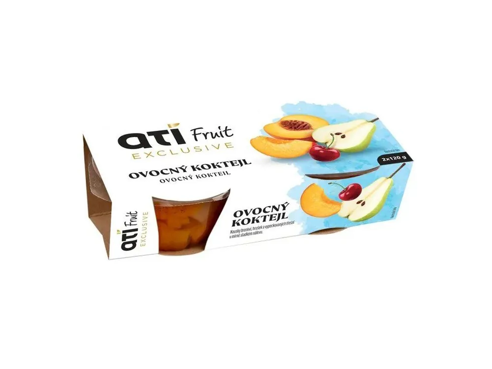 ATI Fruit Exclusive fruit cocktail 2 pack 2x120g
