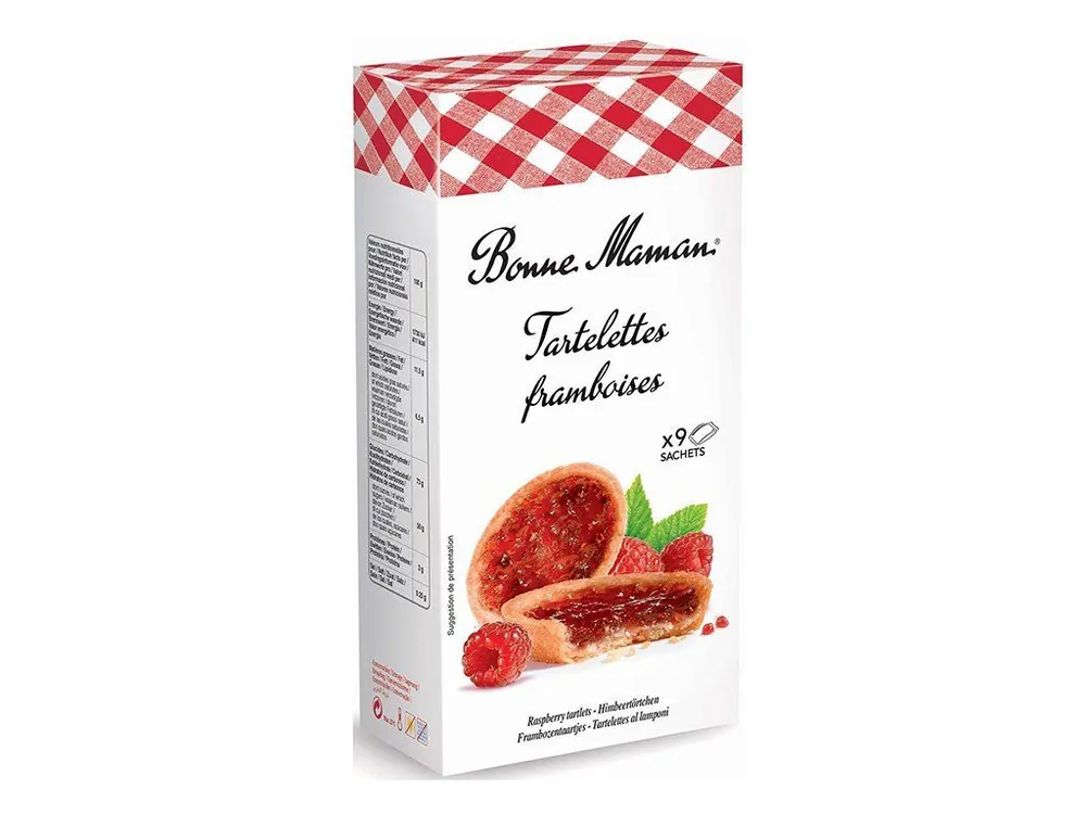 Bonne Maman Raspberry tartlets 135 g