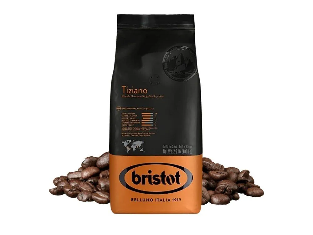 Bristot Tiziano coffee beans 1kg