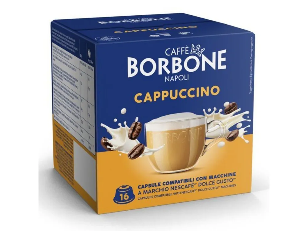 Caffé Borbone Cappuccino capsules for Dolce Gusto 16 pcs