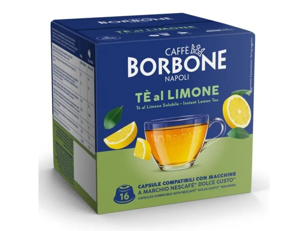 Caffé Borbone Tea with lemon capsules for Dolce Gusto 16 pcs