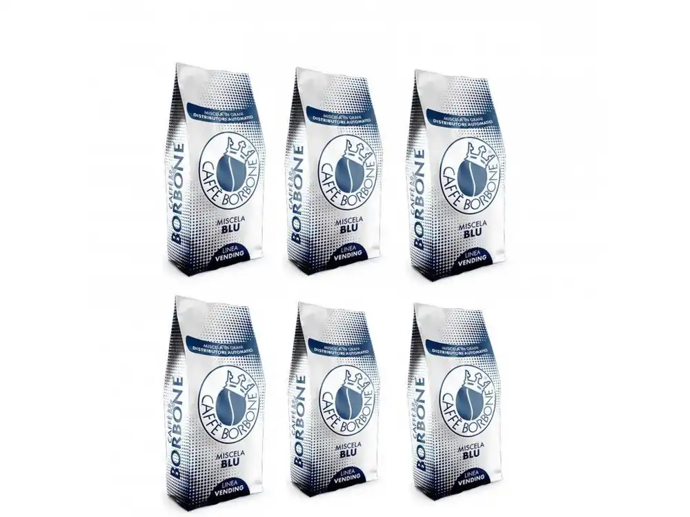Caffe Borbone Miscela Blu coffee beans 6x1kg