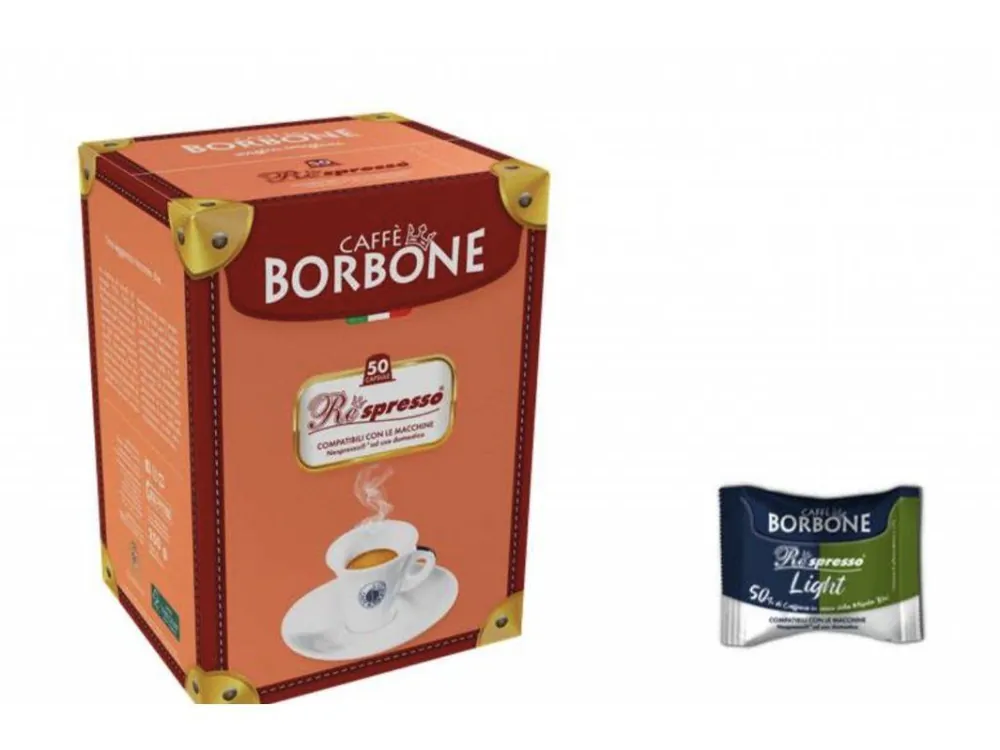 Caffe Borbone Miscela Light Capsules for Nespresso 50 pcs
