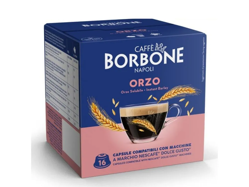 Caffé Borbone Orzo 100% Barley capsules for Dolce Gusto 16 pcs