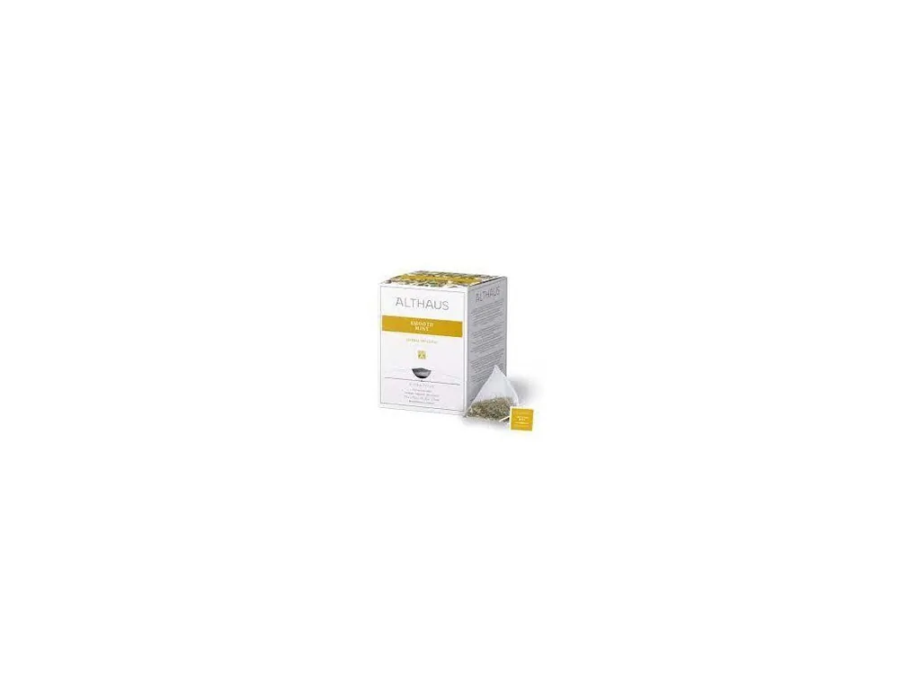 Althaus herbal tea Smooth Mint Pyra Pack 15x1.75g