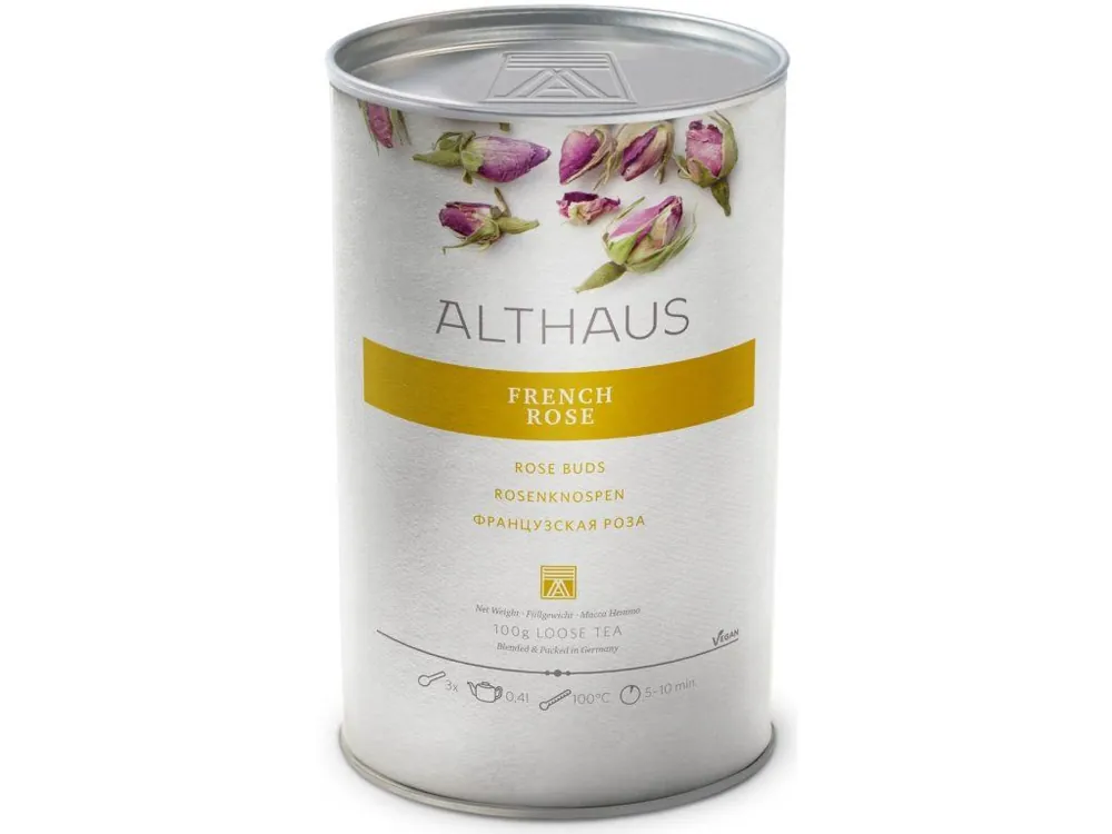 Althaus loose herbal tea - French Rose Loose Tea 100g