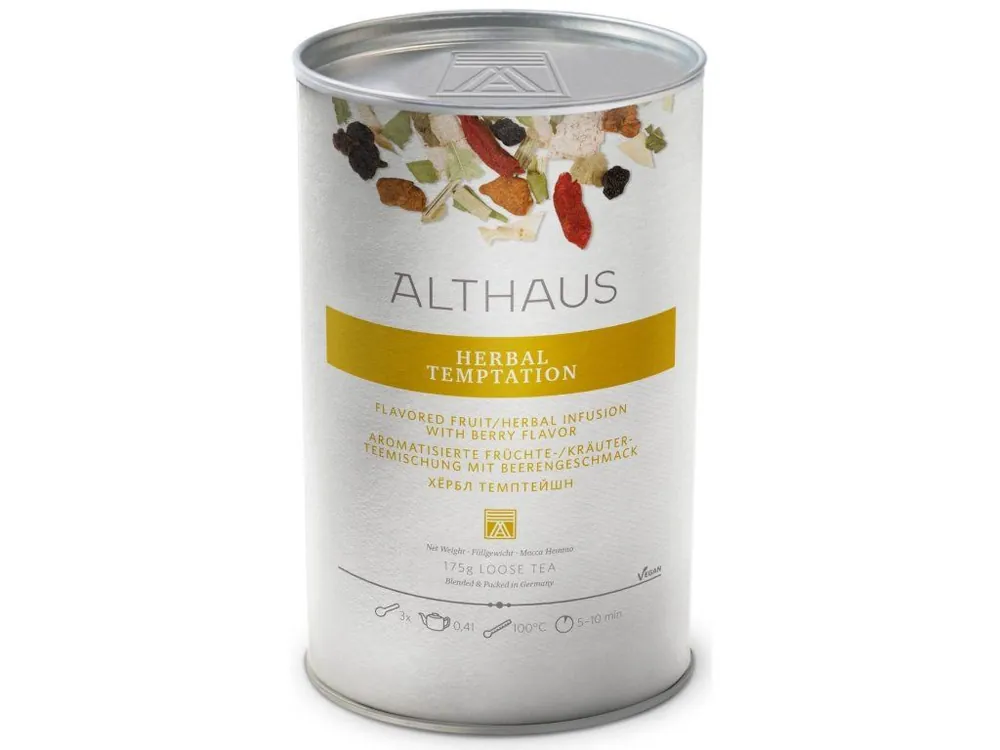 Althaus herbal loose tea - Herbal Temptation Loose Tea175g