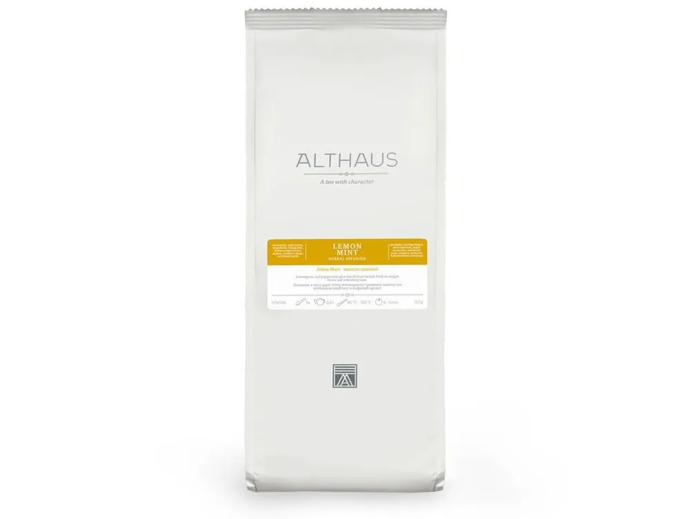Althaus loose herbal tea - Lemon Mint Loose Tea 150g