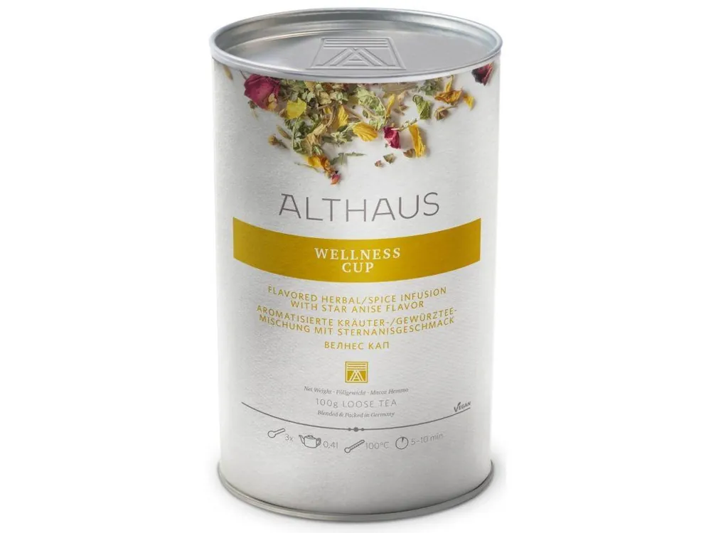 Althaus herbal loose tea - Wellness Cup Loose Tea 75g