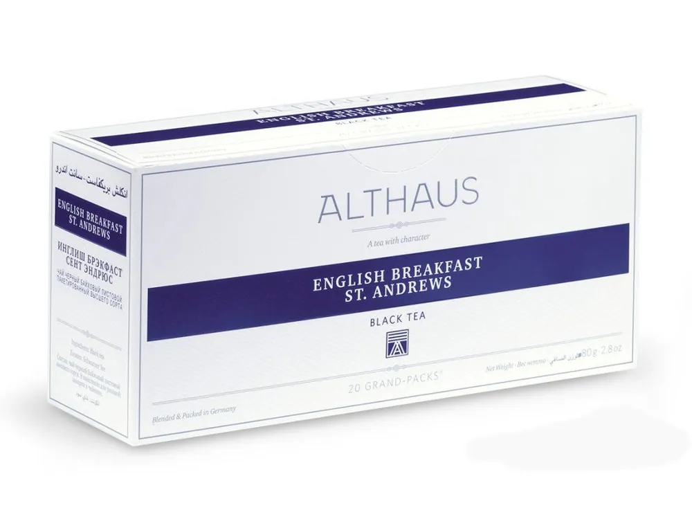 Althaus black tea - English Breakfast St. Andrews Grand Pack 60g