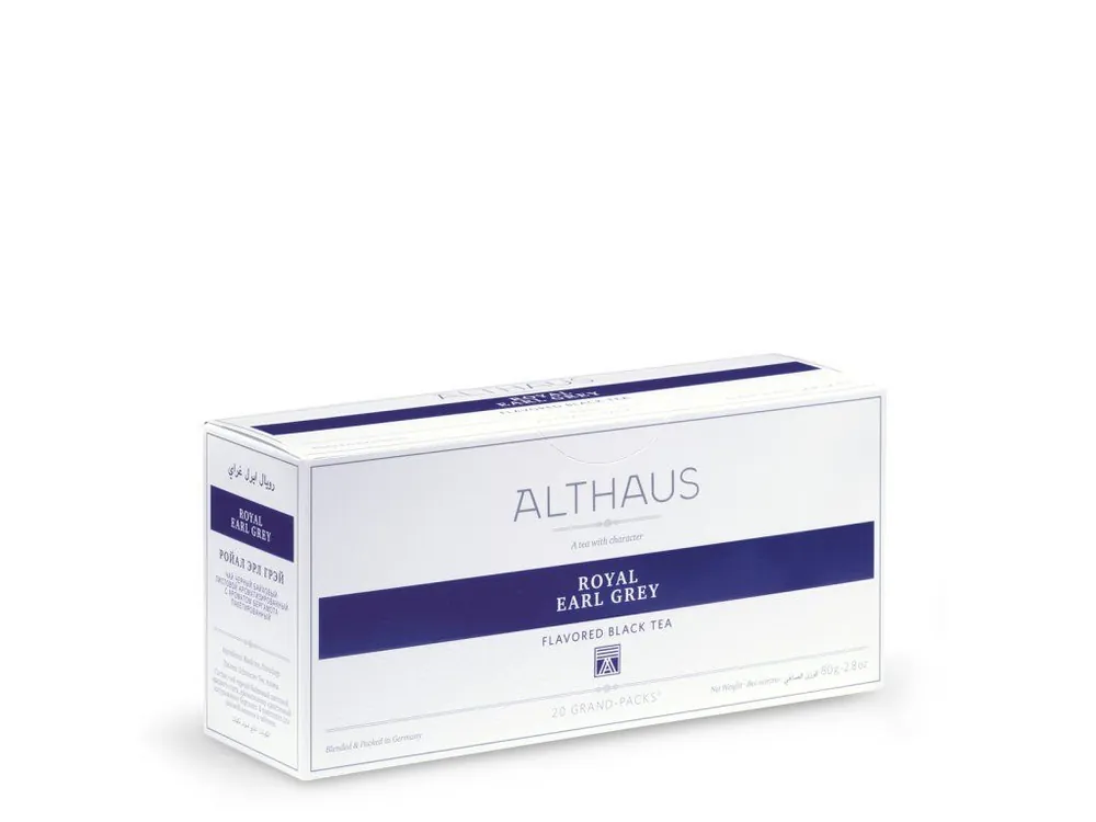 Althaus black tea - Royal Earl Gray Grand Pack 60g