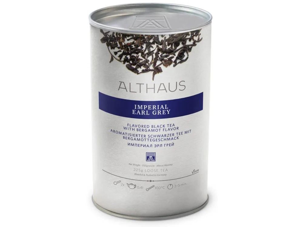 Althaus black loose tea IMPERIAL Earl Gray Loose Tea 225g