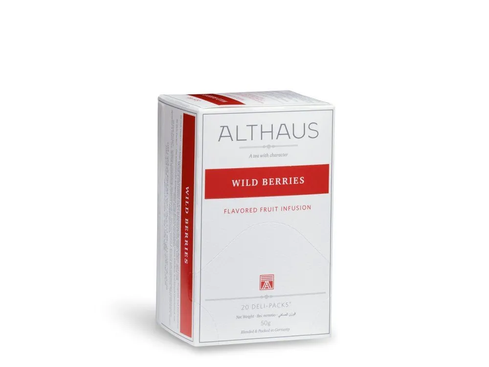 Althaus fruit tea - Wild Berries Deli Pack 50g