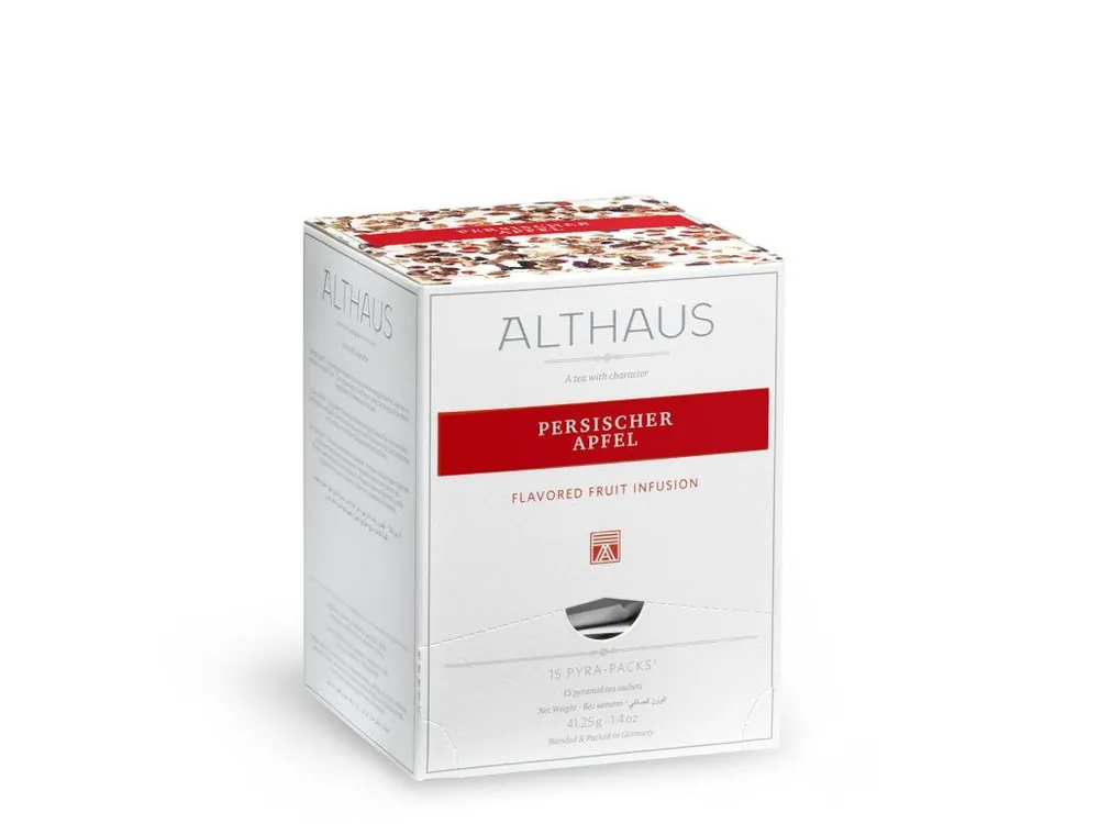 Althaus fruit tea Persischer Apfel Pyra Pack 15x2.75g