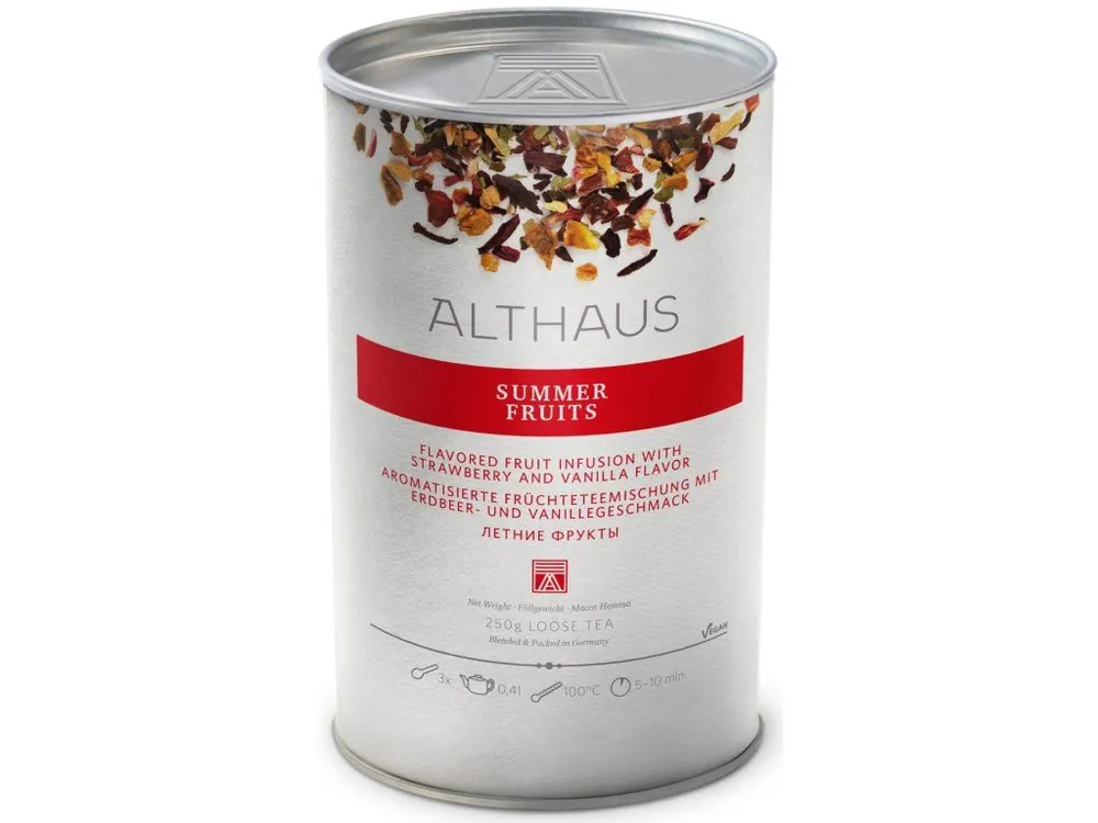 Althaus fruit loose tea - summer fruits Loose Tea 250g